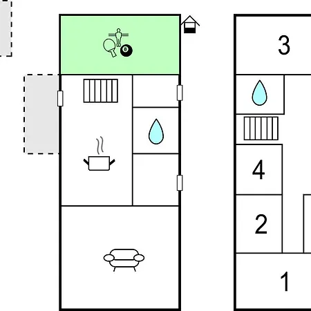 펜션 Four Bedroom Holiday In *